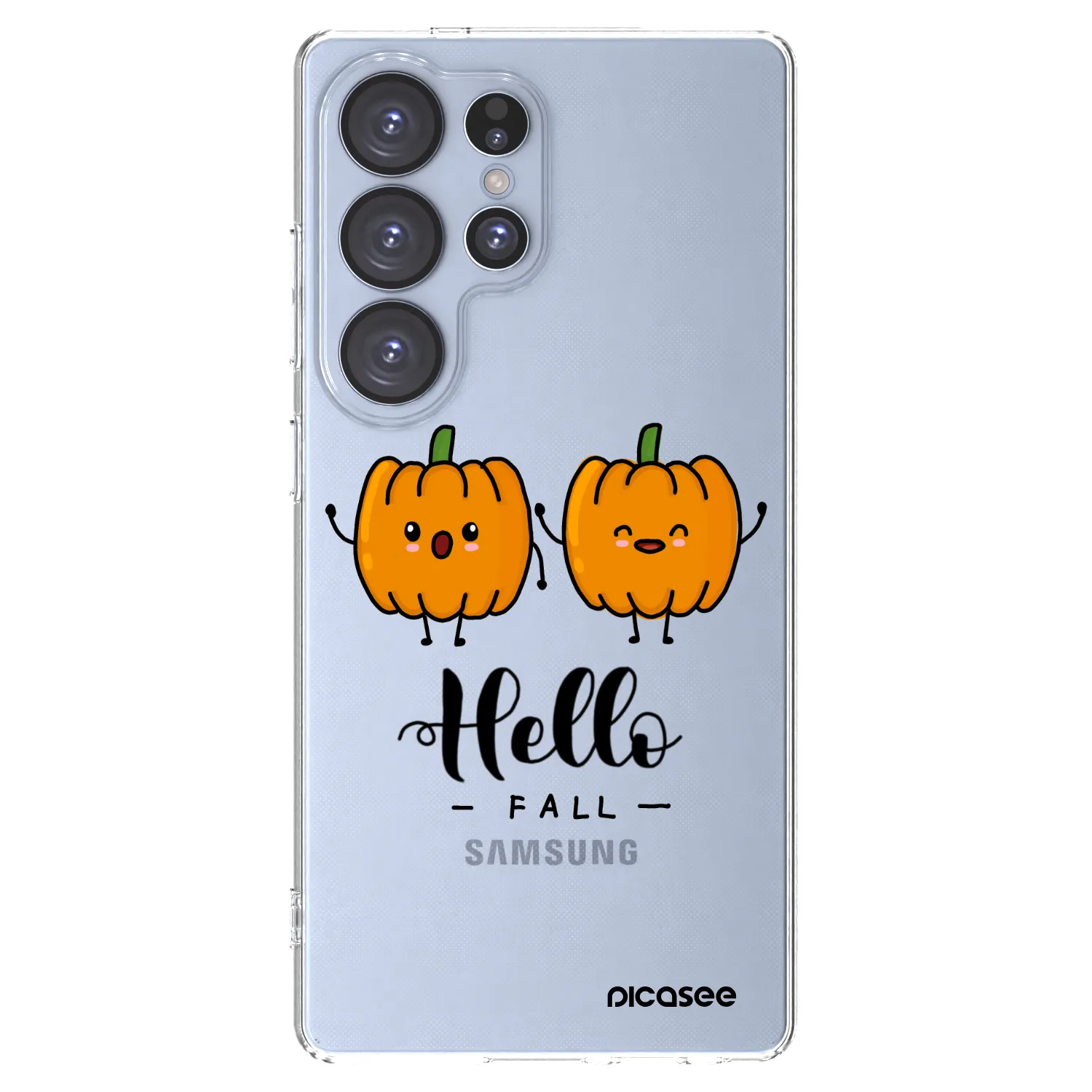 Picasee silikonski prozorni ovitek za Samsung Galaxy S25 Ultra 5G - Hallo Fall