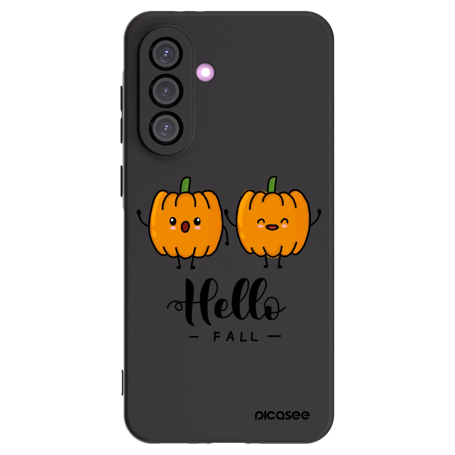 Picasee silikonski črni ovitek za Samsung Galaxy A56 5G A566B - Hallo Fall
