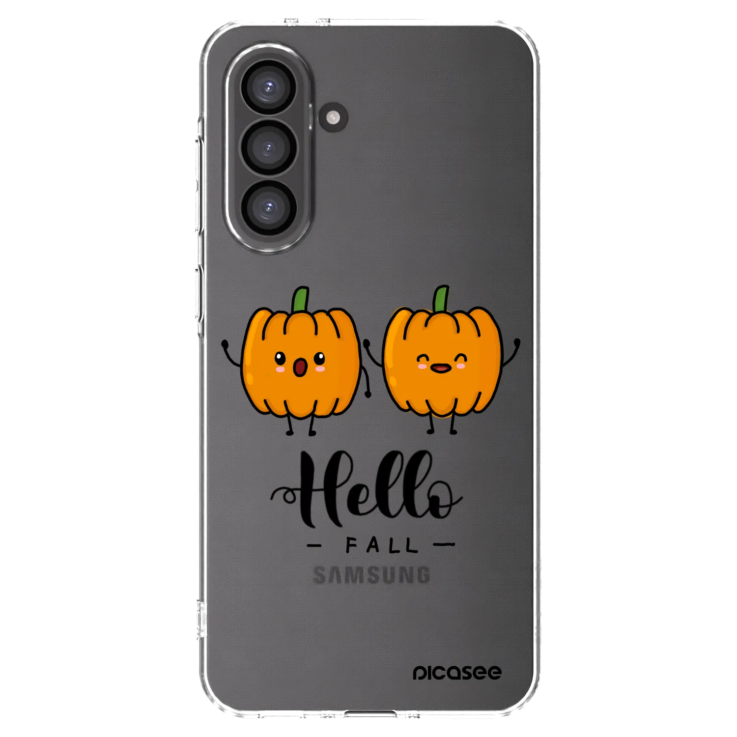 Picasee silikonski prozorni ovitek za Samsung Galaxy A56 5G A566B - Hallo Fall