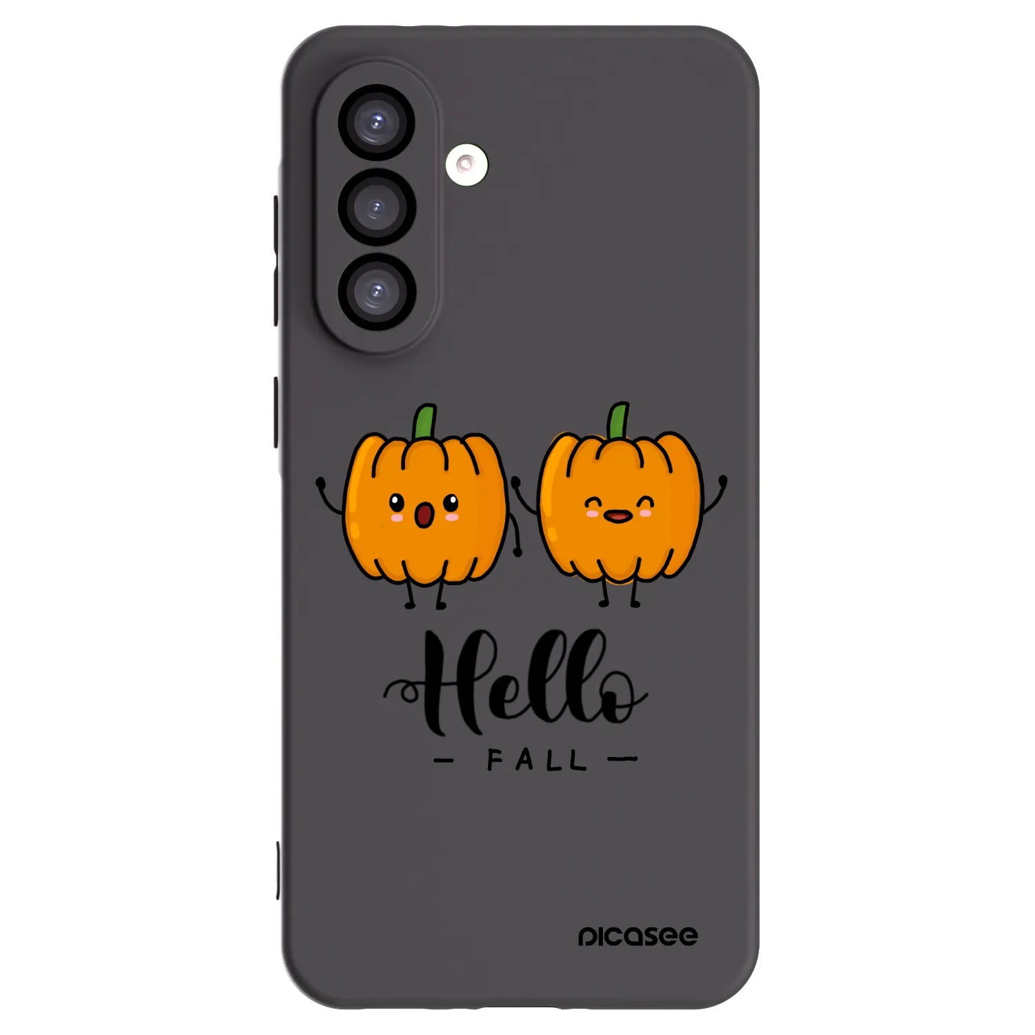 Picasee silikonski črni ovitek za Samsung Galaxy A26 5G A266B - Hallo Fall