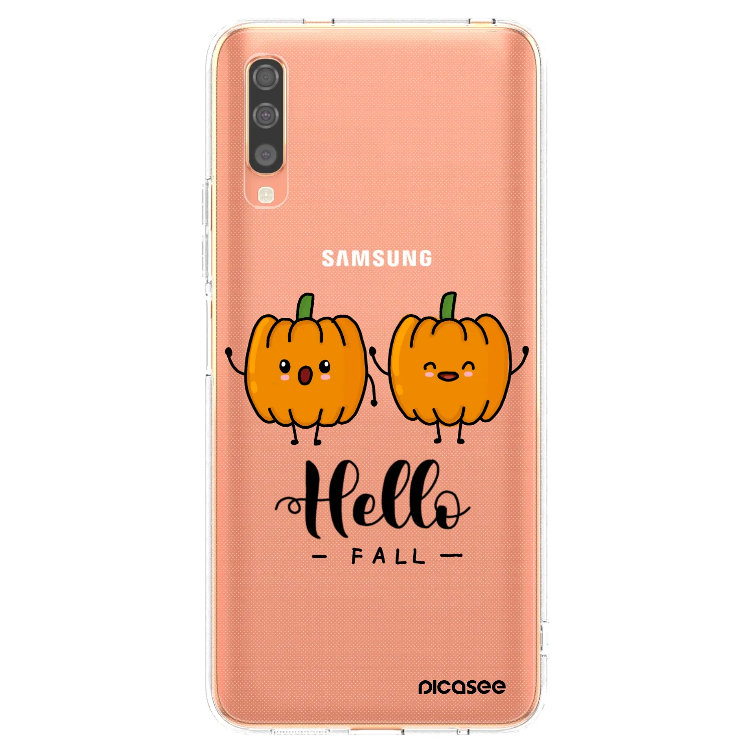 Picasee silikonski prozorni ovitek za Samsung Galaxy A70 A705F - Hallo Fall