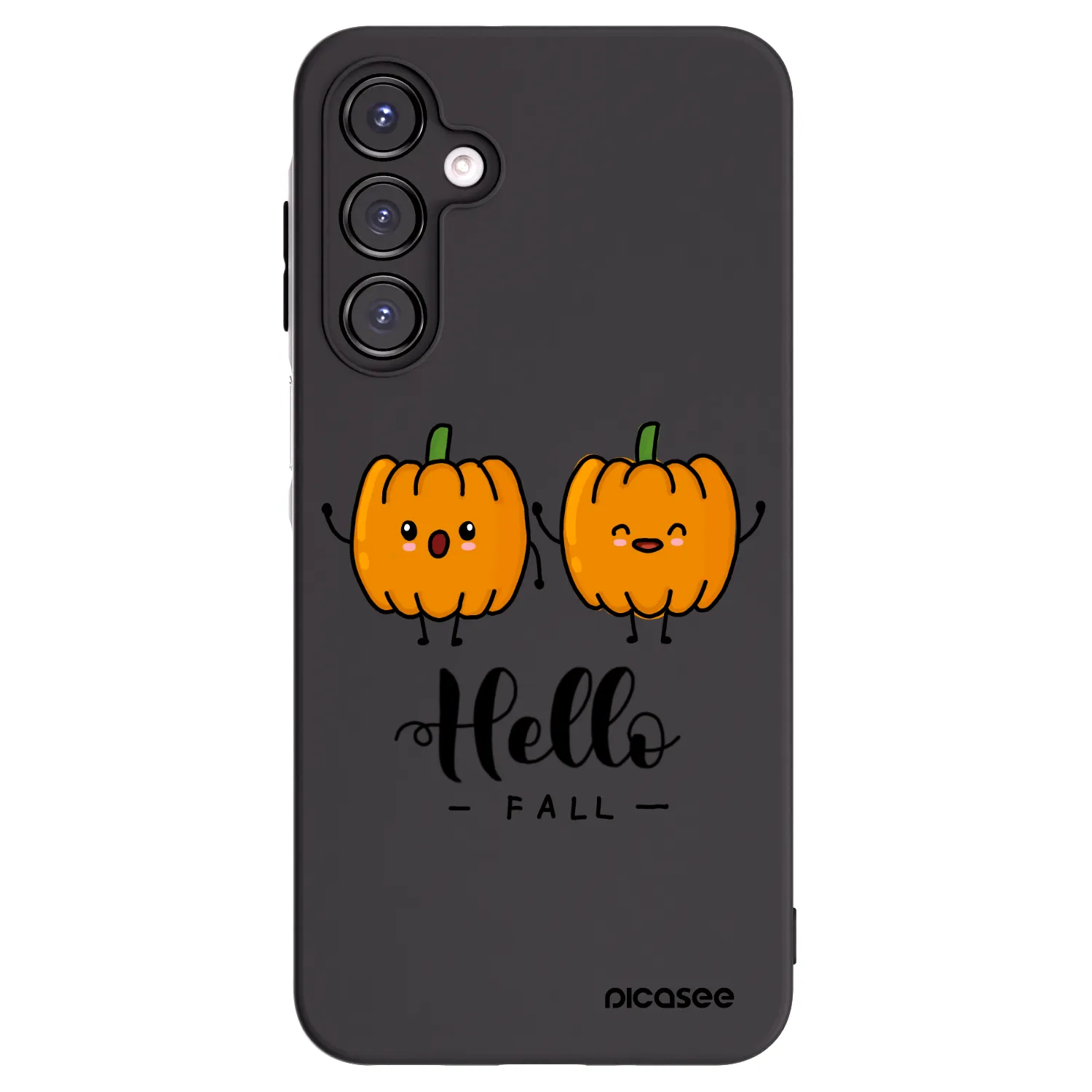 Picasee silikonski črni ovitek za Samsung Galaxy A16 4G - Hallo Fall