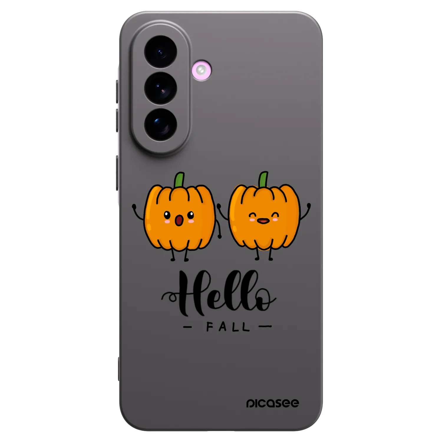 Picasee silikonski črni ovitek za Samsung Galaxy A57 5G - Hallo Fall
