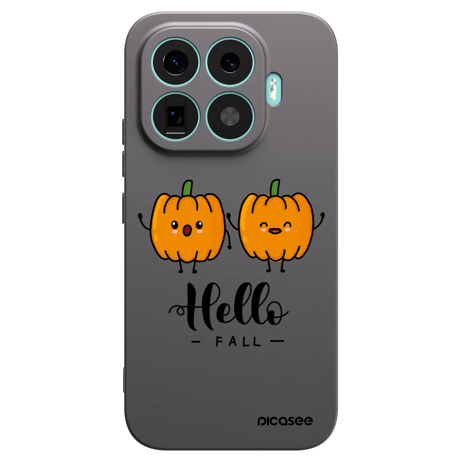 Picasee silikonski črni ovitek za Xiaomi 17T - Hallo Fall
