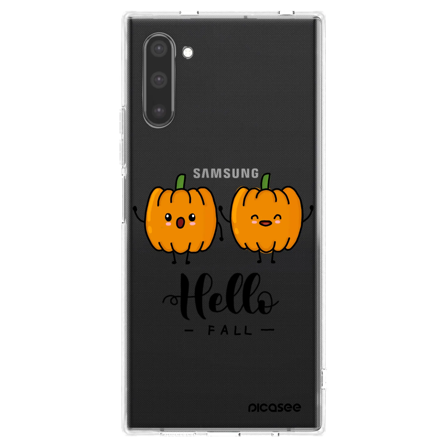 Picasee silikonski prozorni ovitek za Samsung Galaxy Note 10 N970F - Hallo Fall