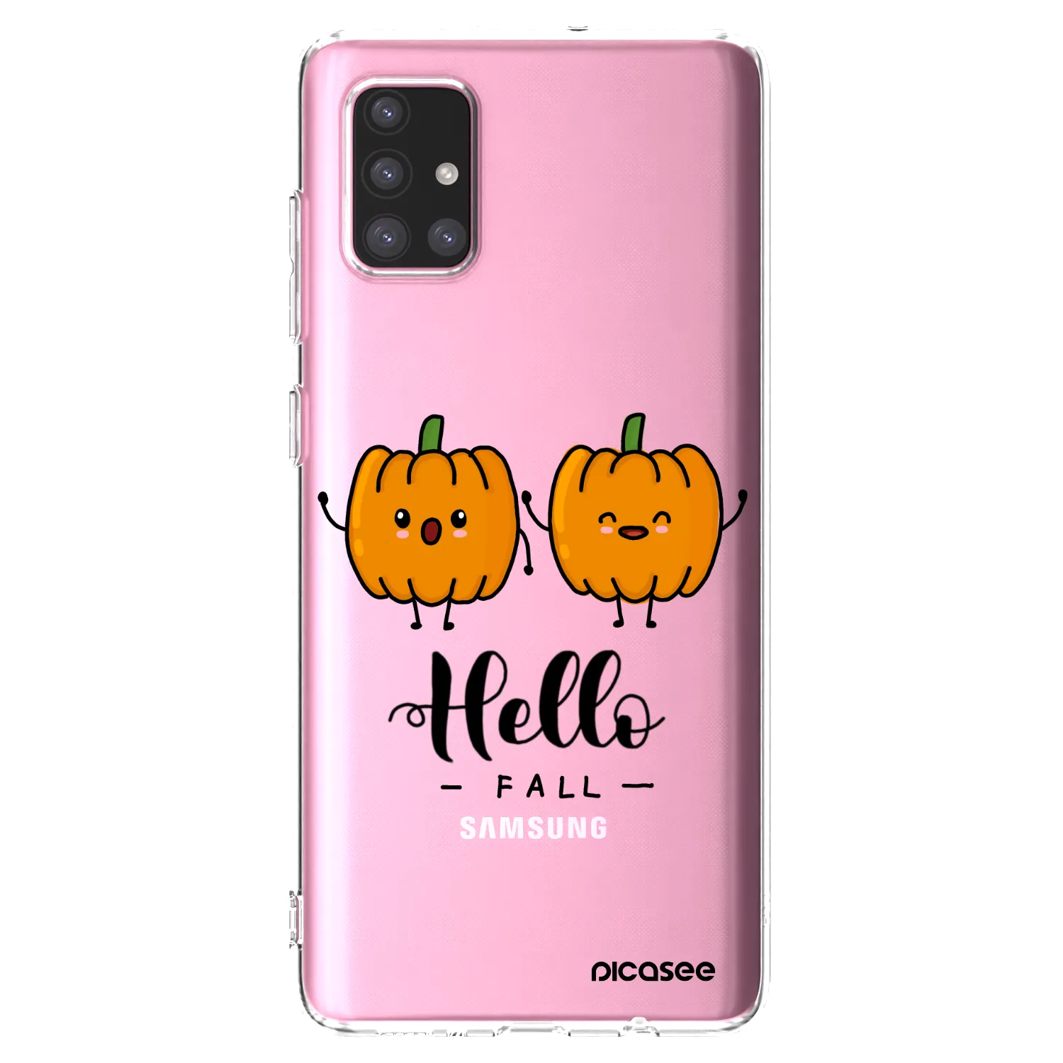 Picasee silikonski prozorni ovitek za Samsung Galaxy A71 A715F - Hallo Fall