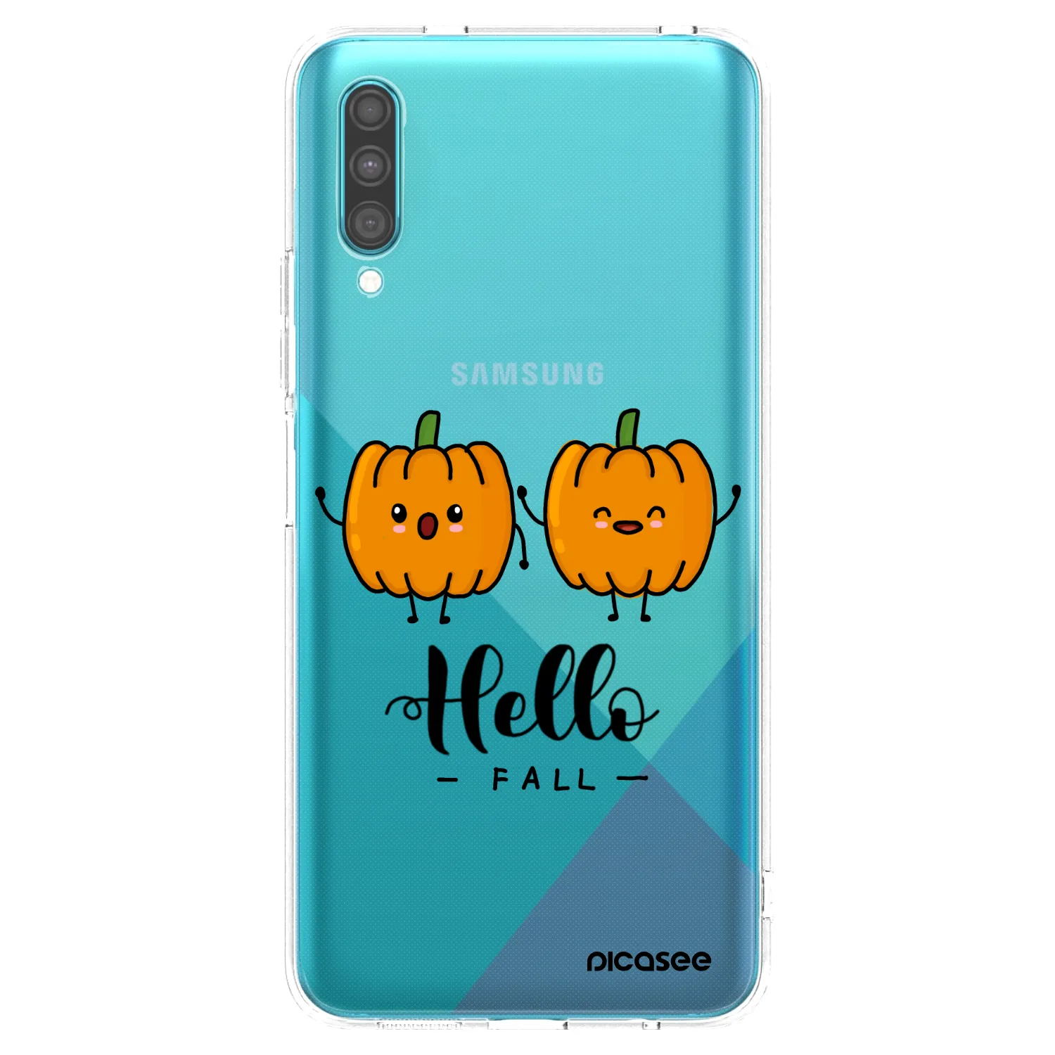 Picasee silikonski prozorni ovitek za Samsung Galaxy A30s A307F - Hallo Fall