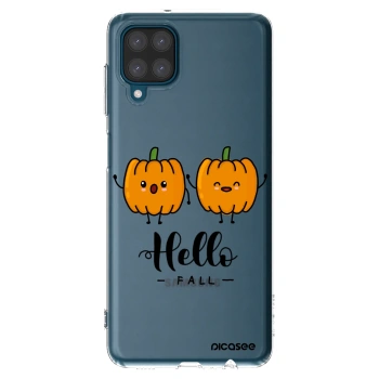 Picasee silikonski prozorni ovitek za Samsung Galaxy A12 A125F - Hallo Fall