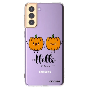 Picasee silikonski prozorni ovitek za Samsung Galaxy S21+ 5G G996F - Hallo Fall