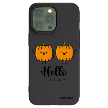 Picasee silikonski črni ovitek za Apple iPhone 13 Pro - Hallo Fall