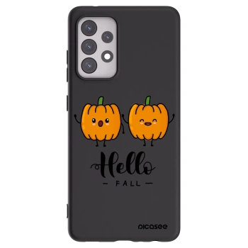 Picasee silikonski črni ovitek za Samsung Galaxy A52s 5G A528B - Hallo Fall