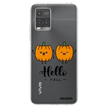 Picasee silikonski prozorni ovitek za Vivo Y33s - Hallo Fall