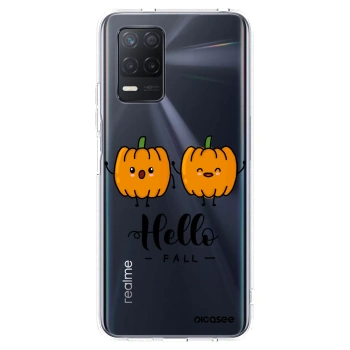 Picasee silikonski prozorni ovitek za Realme 8 5G - Hallo Fall
