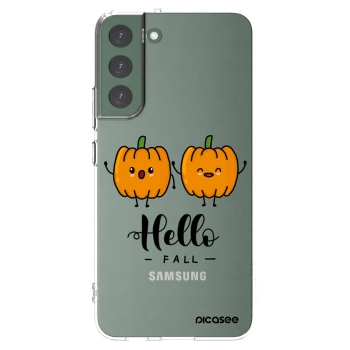 Picasee silikonski prozorni ovitek za Samsung Galaxy S22+ 5G - Hallo Fall