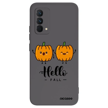 Picasee silikonski črni ovitek za Realme GT Master Edition 5G - Hallo Fall