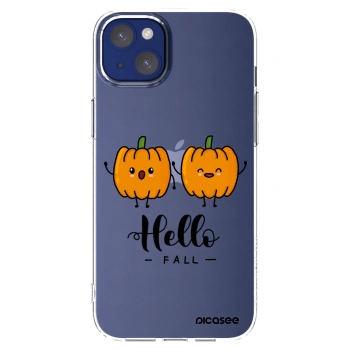 Picasee silikonski prozorni ovitek za Apple iPhone 14 Plus - Hallo Fall