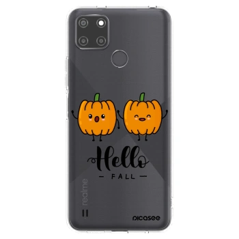 Picasee silikonski prozorni ovitek za Realme C21Y - Hallo Fall