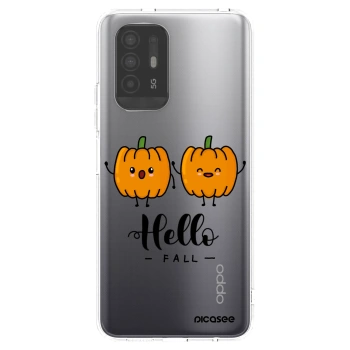 Picasee silikonski prozorni ovitek za OPPO A94 5G - Hallo Fall