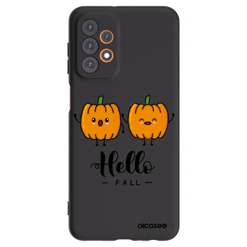 Picasee silikonski črni ovitek za Samsung Galaxy A23 A236B 5G - Hallo Fall