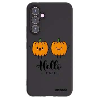 Picasee silikonski črni ovitek za Samsung Galaxy A54 5G A546B - Hallo Fall