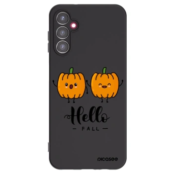 Picasee silikonski črni ovitek za Samsung Galaxy A14 4G A145R - Hallo Fall