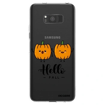 Picasee silikonski prozorni ovitek za Samsung Galaxy S8 G950F - Hallo Fall