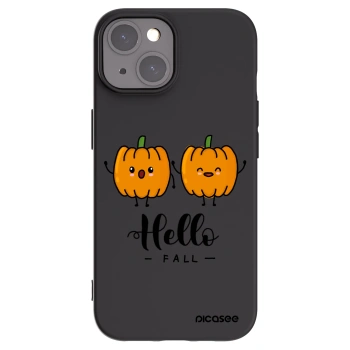 Picasee silikonski črni ovitek za Apple iPhone 15 - Hallo Fall