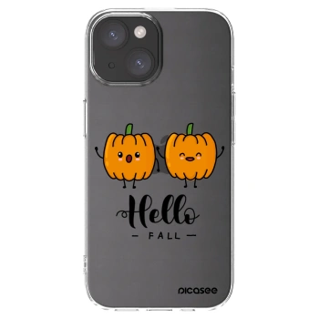 Picasee silikonski prozorni ovitek za Apple iPhone 15 - Hallo Fall