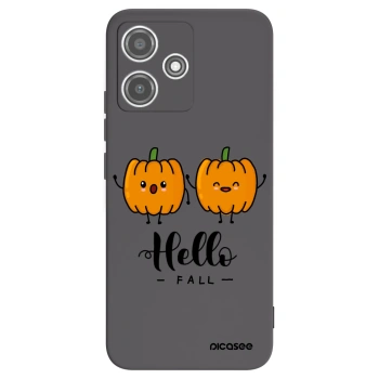 Picasee silikonski črni ovitek za Xiaomi Redmi 12 5G - Hallo Fall