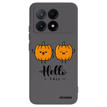 Picasee silikonski črni ovitek za Xiaomi Poco X6 Pro - Hallo Fall