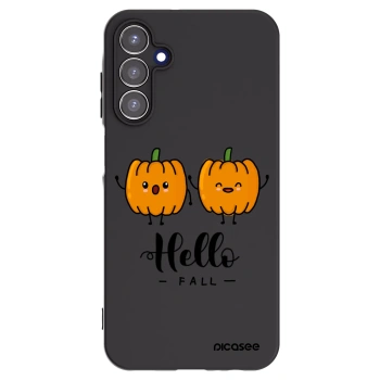 Picasee silikonski črni ovitek za Samsung Galaxy A15 A155F 4G - Hallo Fall