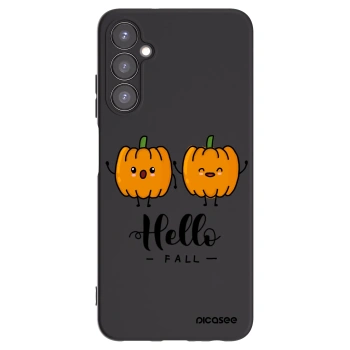 Picasee silikonski črni ovitek za Samsung Galaxy A05s A057G - Hallo Fall