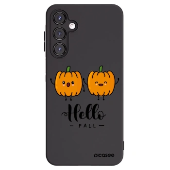 Picasee silikonski črni ovitek za Samsung Galaxy A16 5G - Hallo Fall