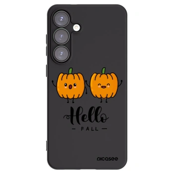 Picasee silikonski črni ovitek za Samsung Galaxy S25+ 5G - Hallo Fall