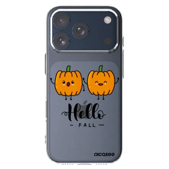 Picasee silikonski prozorni ovitek za Apple iPhone 17 Pro - Hallo Fall