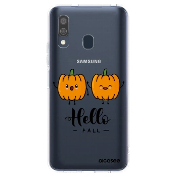 Picasee silikonski prozorni ovitek za Samsung Galaxy A40 A405F - Hallo Fall