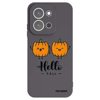 Picasee silikonski črni ovitek za Xiaomi Redmi 15C 5G - Hallo Fall
