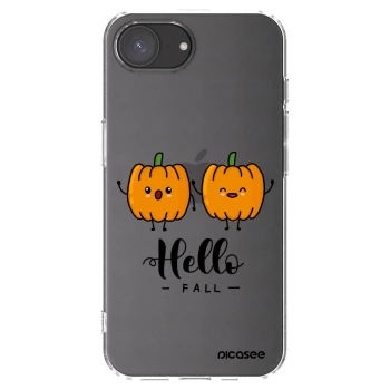 Picasee silikonski prozorni ovitek za Apple iPhone 17e - Hallo Fall