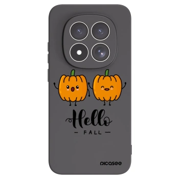 Picasee silikonski črni ovitek za Xiaomi Redmi Note 15 Pro 5G - Hallo Fall
