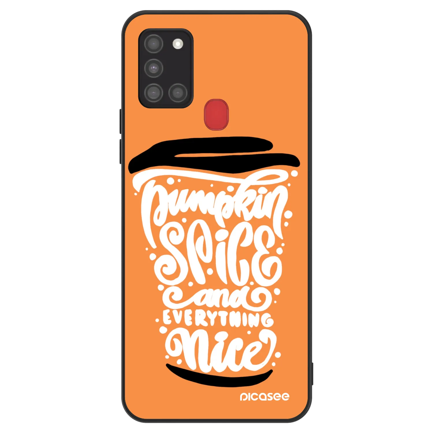 Picasee ULTIMATE CASE za Samsung Galaxy A21s - Pumpkin coffee