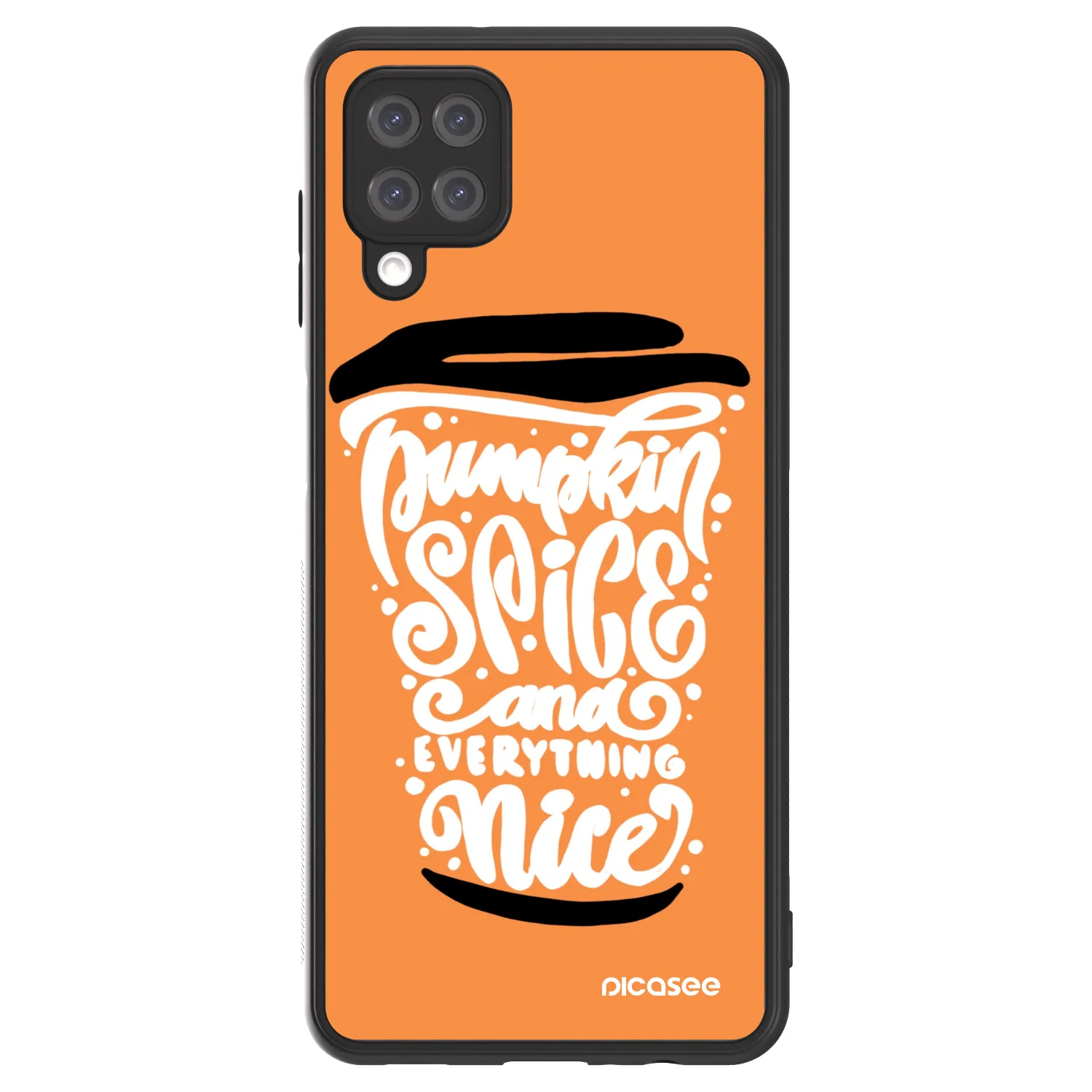 Picasee ULTIMATE CASE za Samsung Galaxy A12 A125F - Pumpkin coffee