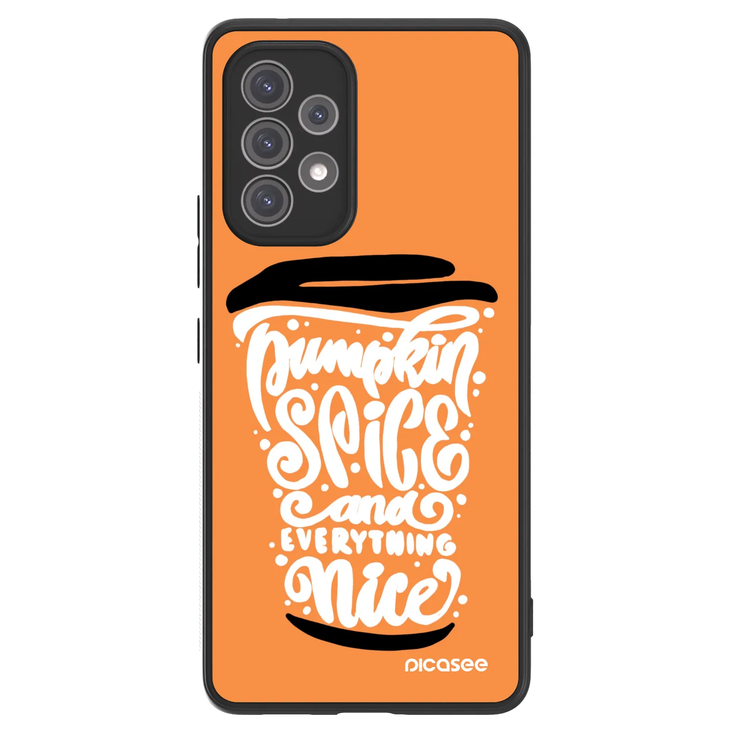 Picasee ULTIMATE CASE za Samsung Galaxy A52 5G A525F - Pumpkin coffee