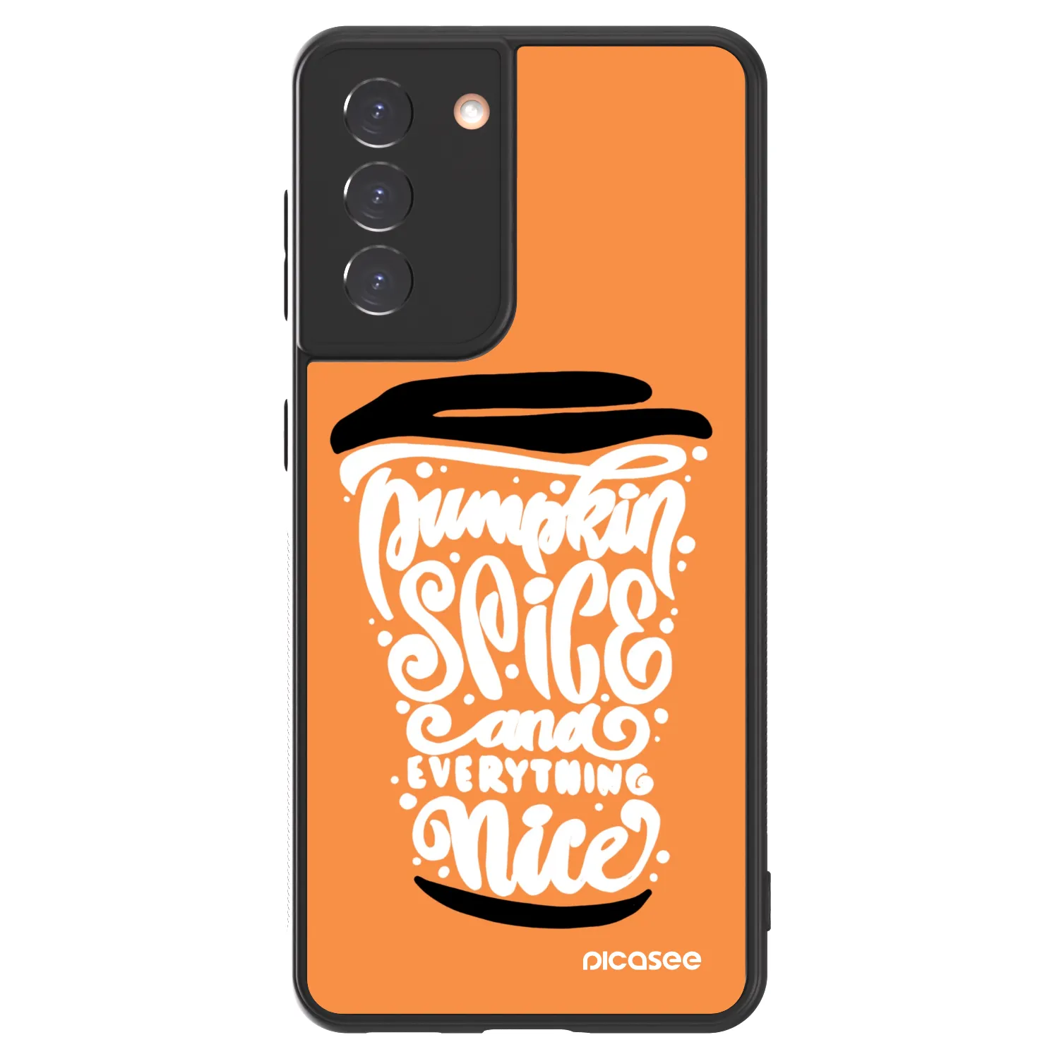 Picasee ULTIMATE CASE za Samsung Galaxy S21 5G G991B - Pumpkin coffee