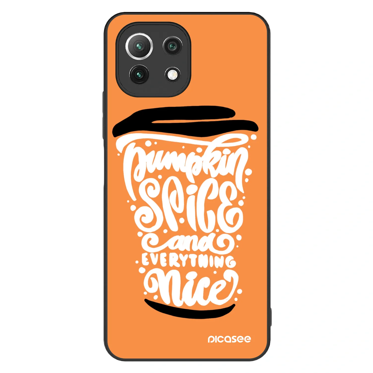Picasee ULTIMATE CASE za Xiaomi Mi 11 Lite - Pumpkin coffee