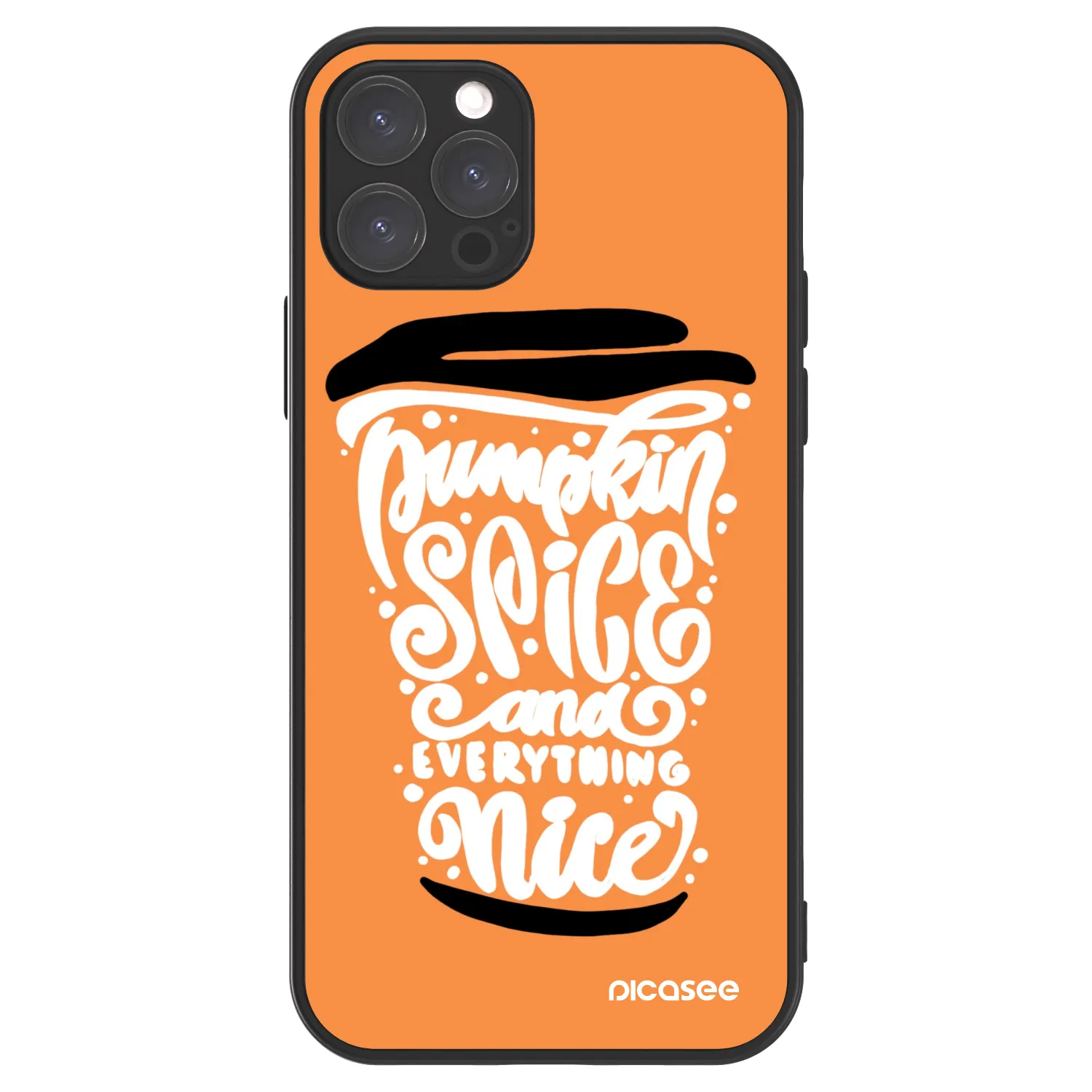 Picasee ULTIMATE CASE MagSafe za Apple iPhone 12 Pro - Pumpkin coffee