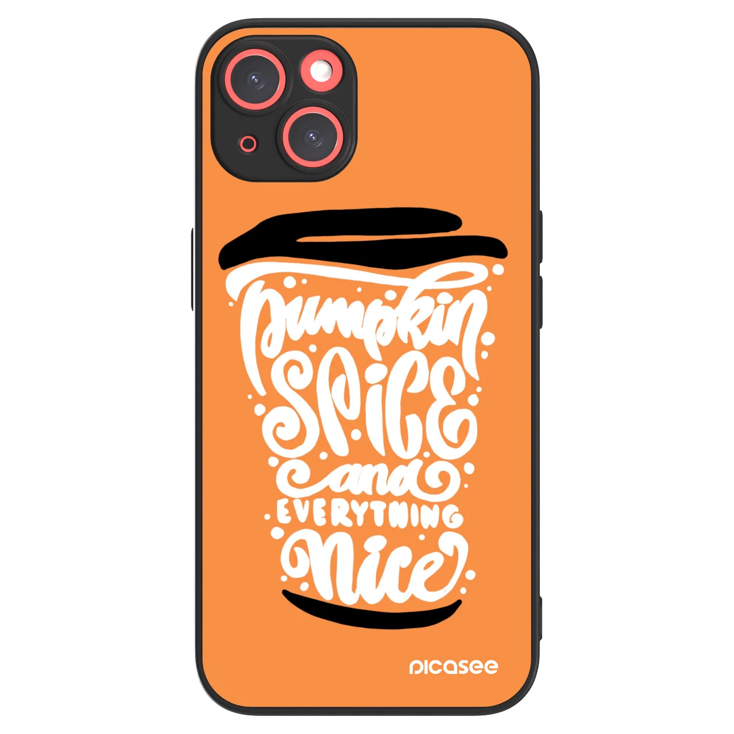 Picasee ULTIMATE CASE MagSafe za Apple iPhone 13 - Pumpkin coffee
