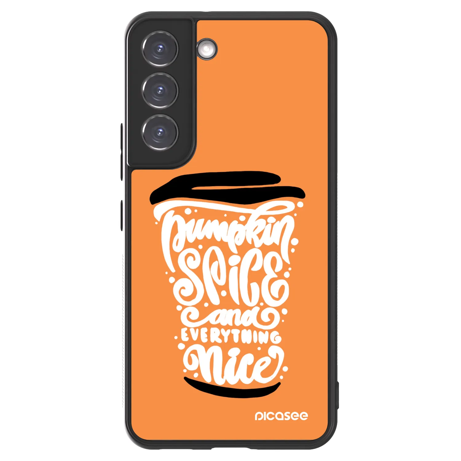 Picasee ULTIMATE CASE PowerShare za Samsung Galaxy S22 5G - Pumpkin coffee