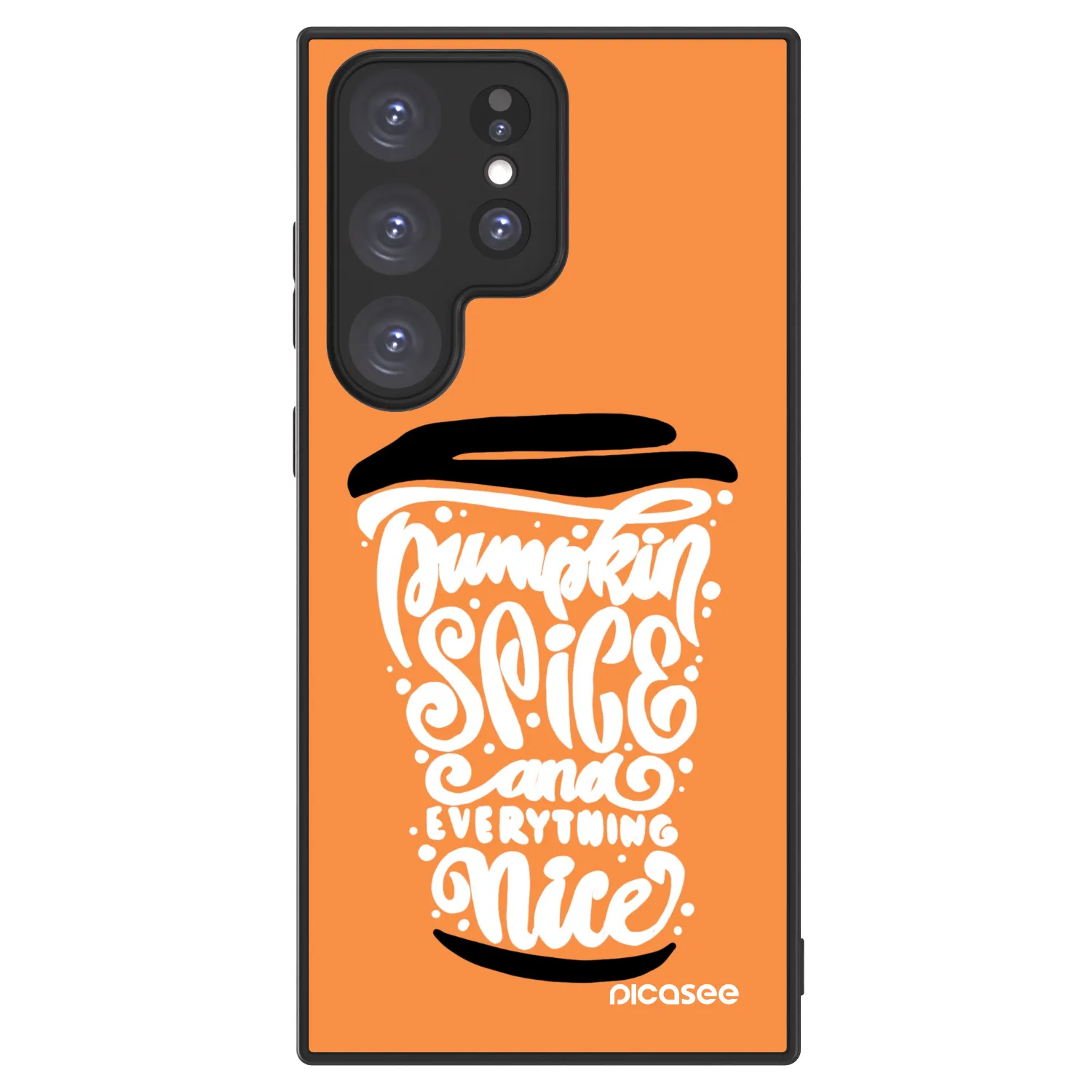 Picasee ULTIMATE CASE PowerShare za Samsung Galaxy S23 Ultra 5G - Pumpkin coffee