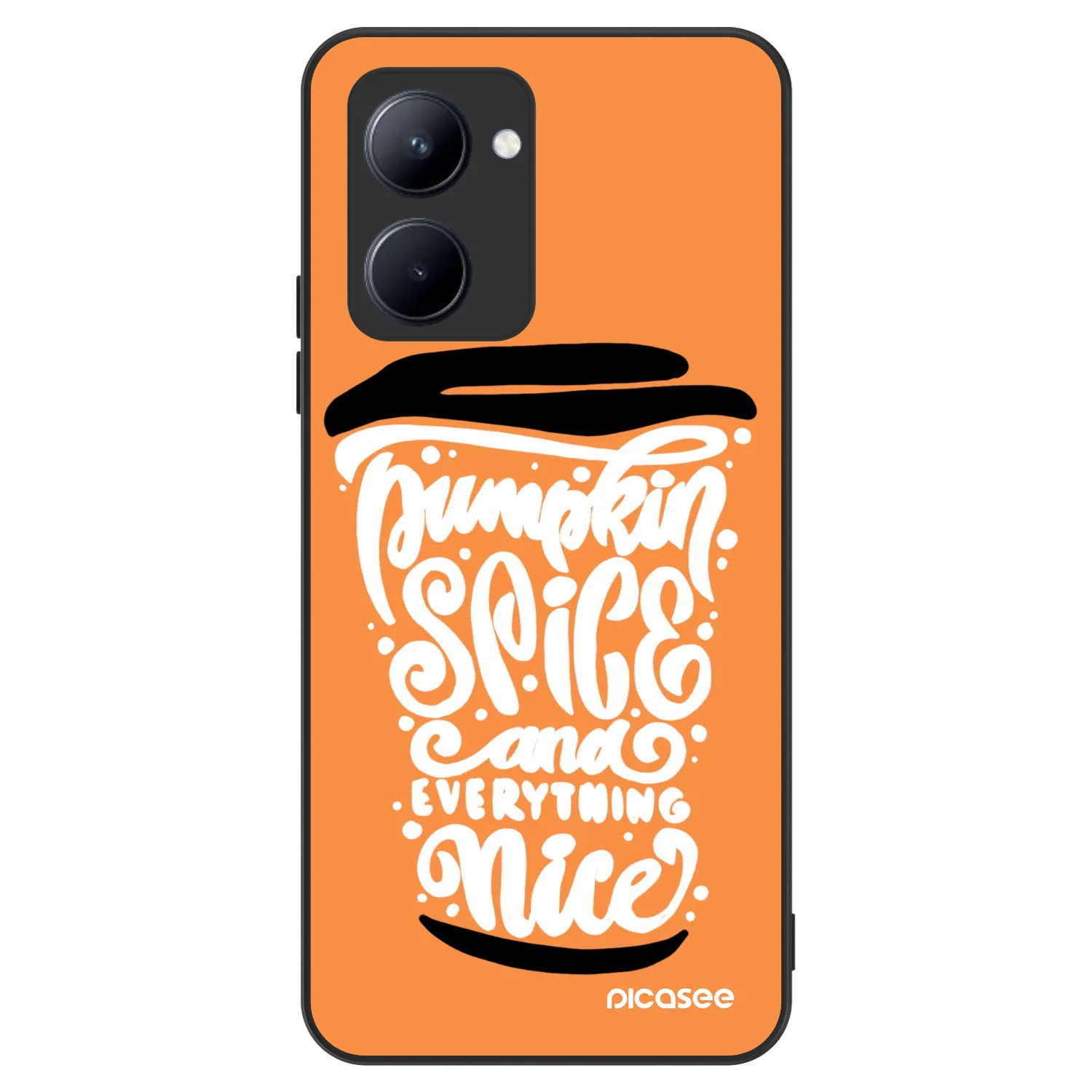 Picasee ULTIMATE CASE za Realme C33 (2023) - Pumpkin coffee