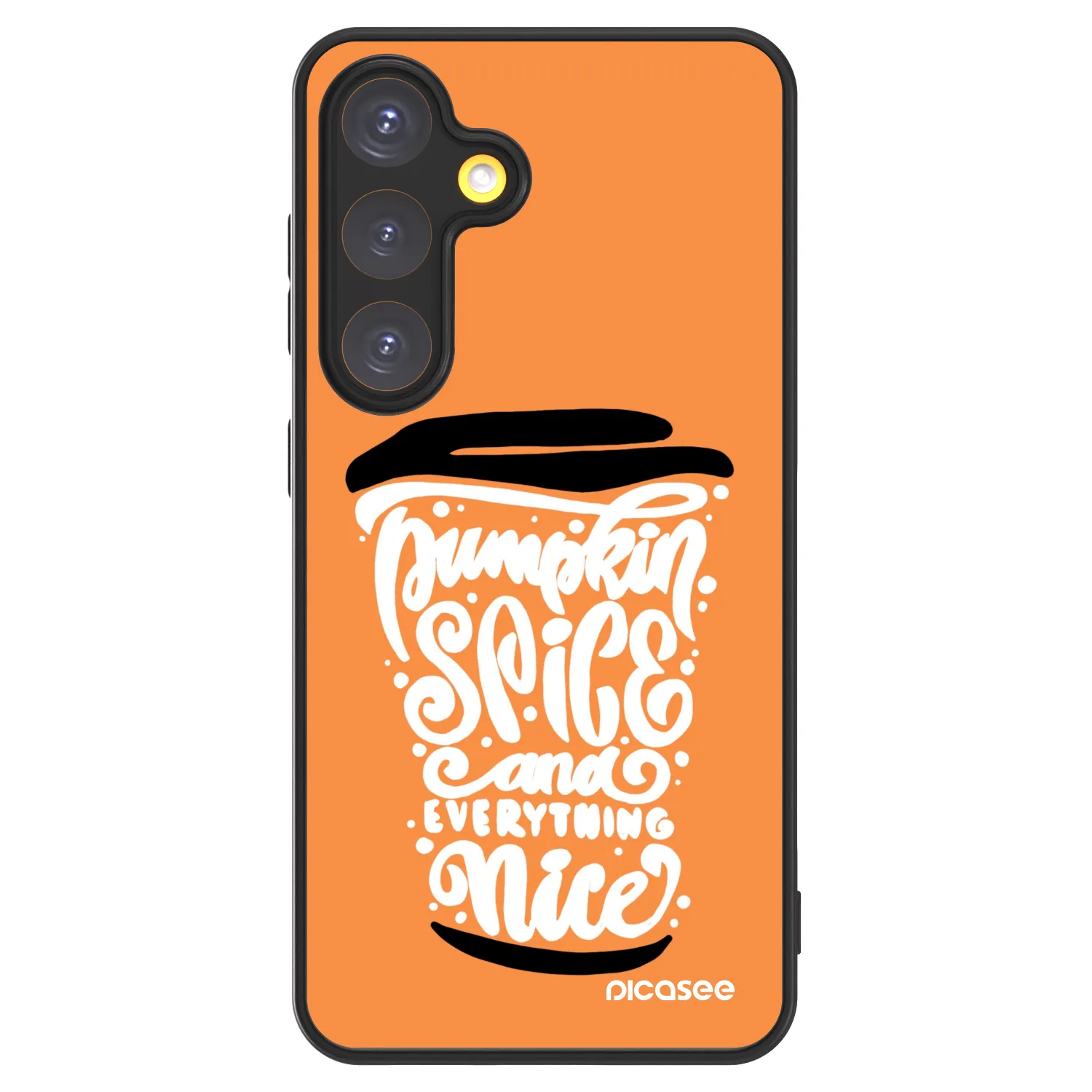 Picasee ULTIMATE CASE PowerShare za Samsung Galaxy S24 S921B 5G - Pumpkin coffee